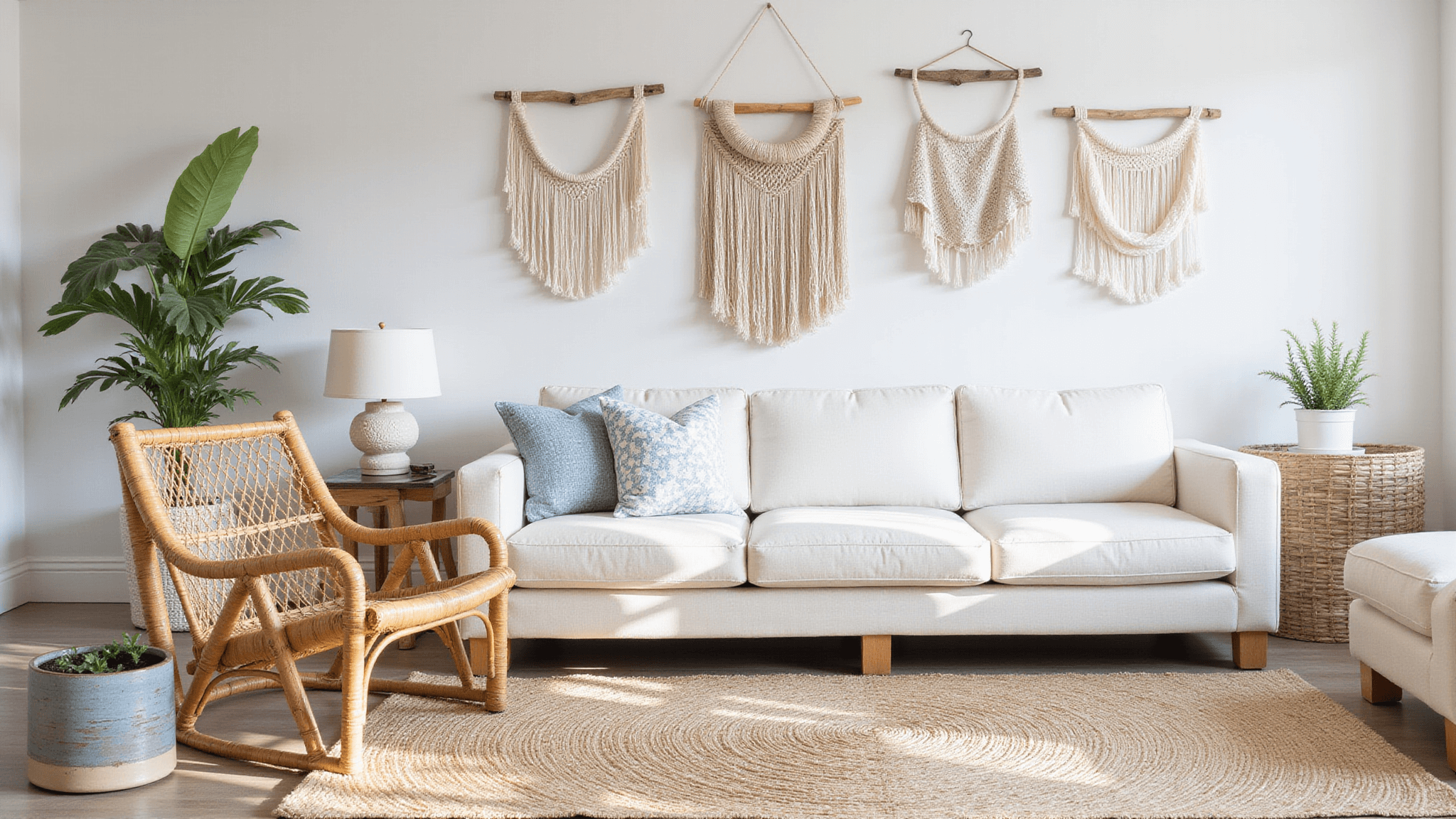 30 Boho Coastal Living Room Ideas: Transform Your Space with These ...