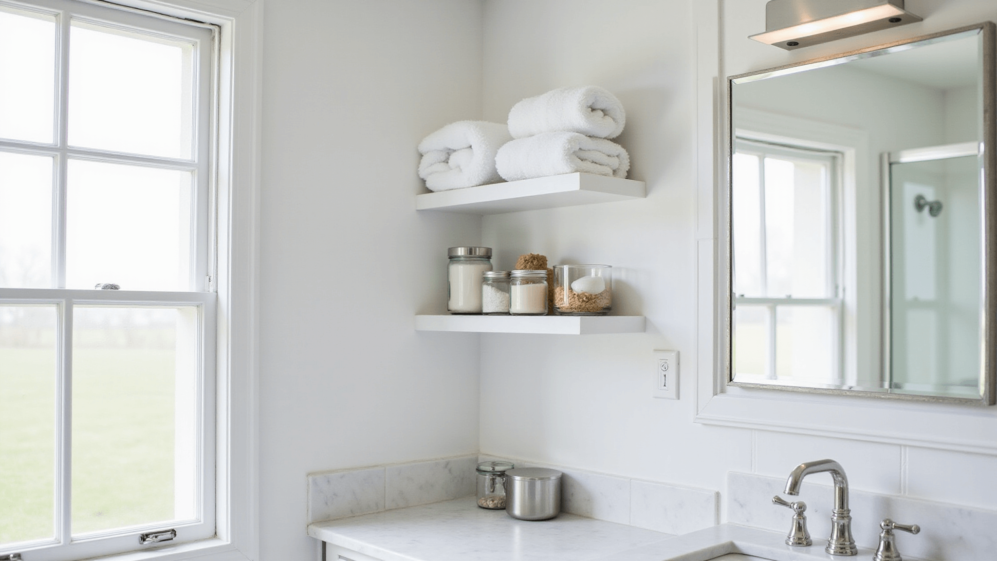 Small Bathroom Shelf Ideas: Transform Your Tiny Space into a Storage ...