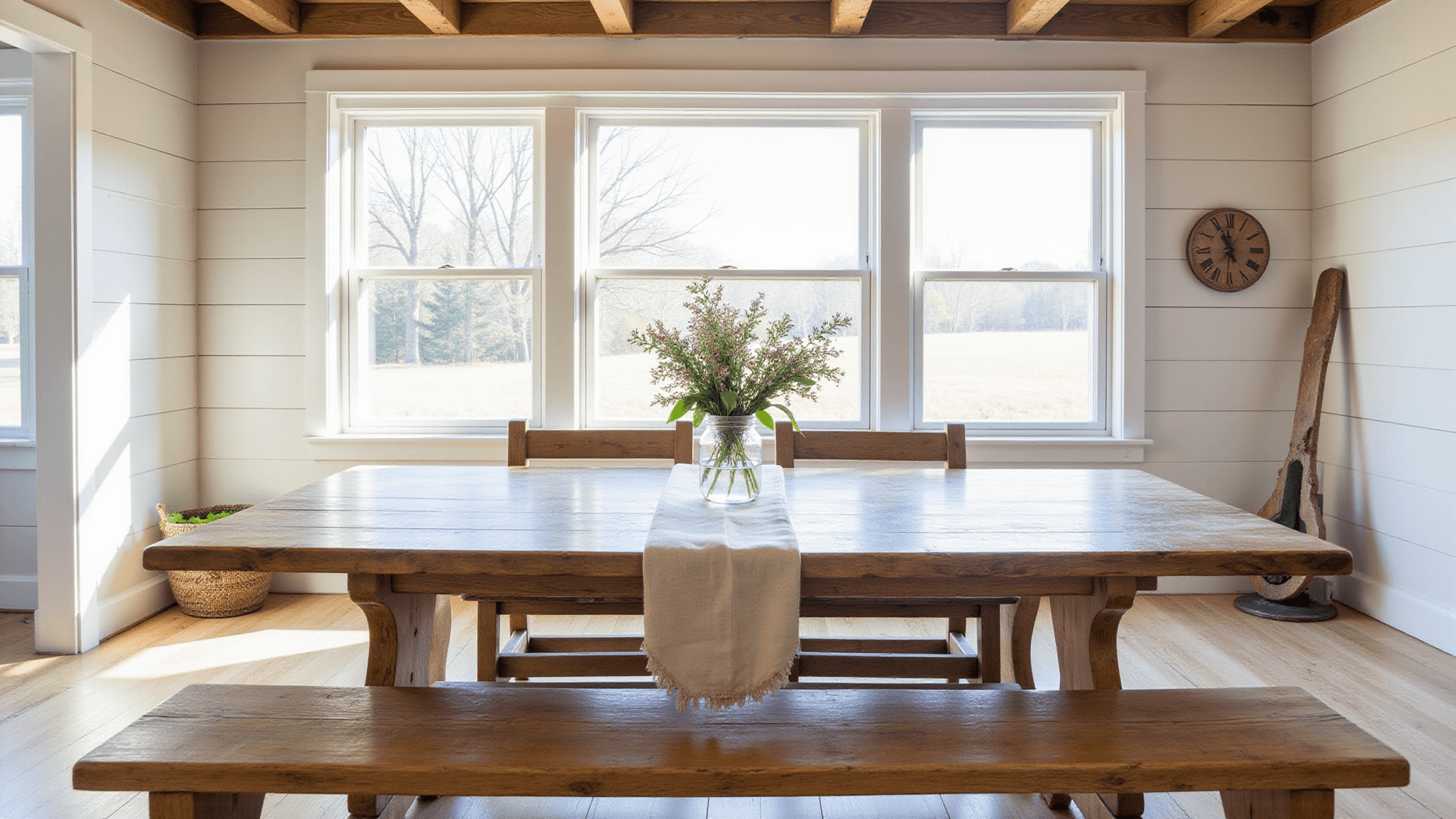 Farmhouse Kitchen Table with Bench: Your Ultimate Design Guide