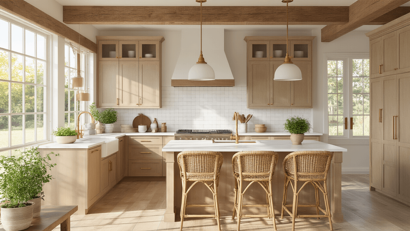 Transforming Your Kitchen with Light Brown Cabinets: A Stylish Guide ...